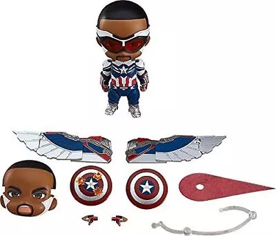 Buy Nendoroid Marvel Falcon & Winter Soldier Captain America (Sam Wilson) Figure NEW • 75.71£