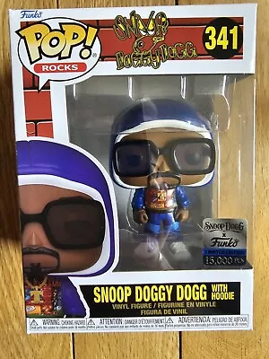 Buy Funko Pop Rocks Snoop Doggy Dogg With Hoodie #341 + Free Protector • 29.95£