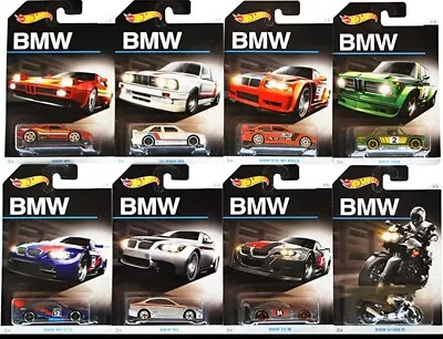 Buy Hot Wheels BMW Series Set Of 8 With Protectors • 70£
