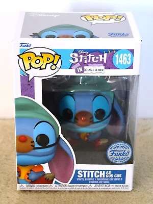 Buy Lilo & Stitch Funko Pop STITCH As GUS GUS 1463 Special Edition • 32.37£