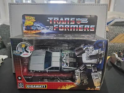 Buy Transformers X Back To The Future Gigawatt Delorean Crossover New • 60£