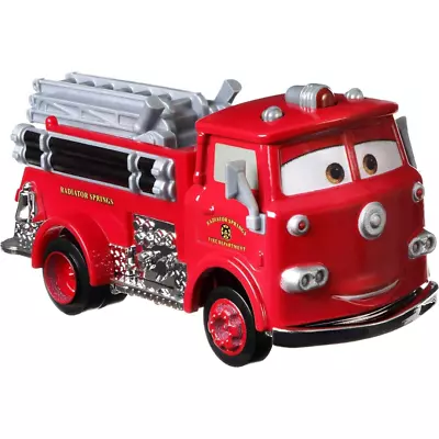 Buy Disney Cars Deluxe Red Vehicle 1:55 Size Push Along New Kids Childrens Toy • 14.99£