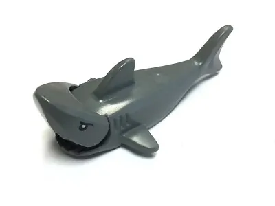 Buy Lego Shark With Gills. Part No: 14518c01pb01 Dark Grey *New* • 4£