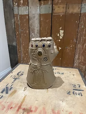 Buy Marvel Avengers Infinity Gauntlet Gold Thanos Glove Light Up And Sound Hasbro • 9.99£