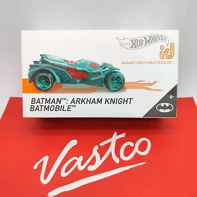 Buy 2018 Hot Wheels Id Series DC Comics Batman Arkham Knight Batmobile Car FXB27 • 28.06£