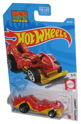 Buy Hot Wheels Mattel Games 3/5 (2020) Red Zombot Rock'Em Sock'Em Robots Car 46/250 • 10.67£