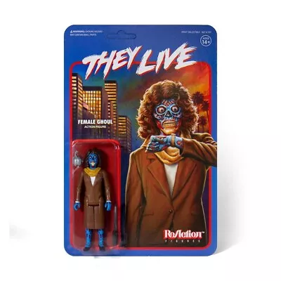 Buy They Live Female Ghoul ReAction Figure  3.75  Super7  Figure NEW! • 17.99£