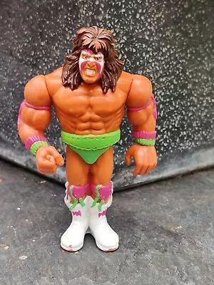Buy 🤖 WWE / WWF: Wrestling Hasbro Ultimate Warrior Action Figure (Paint Wear) • 5.49£