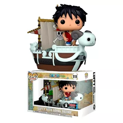 Buy ❗Funko Pop❗🏴‍☠️One Piece🏴‍☠️ Luffy With Going Merry 111 Figure⛵ - 65238 • 64.99£
