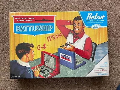 Buy Hasbro Retro Series Battleship Board Game - New & Sealed • 19.99£