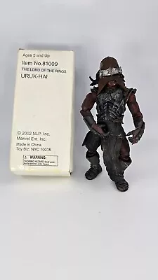 Buy Lord Of The Rings Burger Kind Uruk Hai Action Figures Toybiz Very Rare • 160£