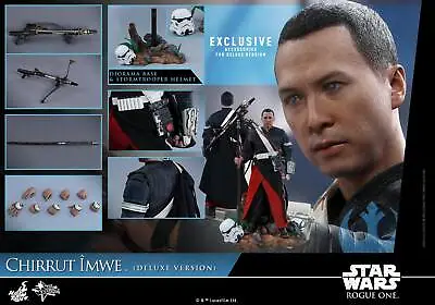 Buy Dpd Express Hot Toys 1/6 Rogue One A Star Wars Story Mms403 Chirrut Imwe Dx Ver • 517.99£