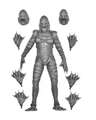 Buy NECA UNIVERSAL MONSTERS (B&W) THE CREATURE FROM THE  BLACK LAGOON Figure • 36.99£