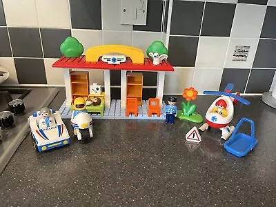 Buy Playmobil 123 Hospital With Paramedics And Police Officer Figures 5046 • 15£