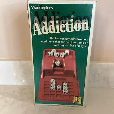 Buy Vintage Waddingtons Addiction Game Complete • 6.79£