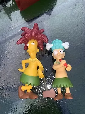 Buy Sideshow Bob & Sideshow Mel Simpsons 2005 Fox Figures • 8.50£