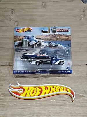 Buy Hot Wheels Car Culture Team Transport HW Classic Hydroplane - Speed Waze #49 New • 14.95£