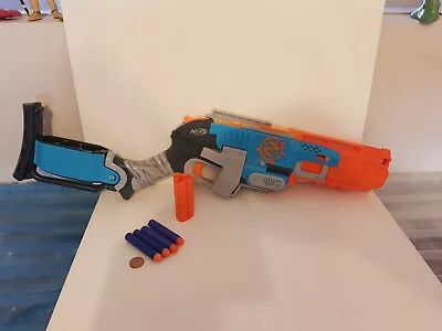 Buy NERF Zombie Strike Sledgefire Blaster Shotgun, Darts & Shell, Combine Postage • 13.99£