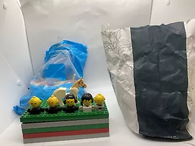 Buy 1.2kg Mixed Vintage Lego, 1970s/80s, Wheels, Bricks, Bundle 5 Figures Heads • 23.99£