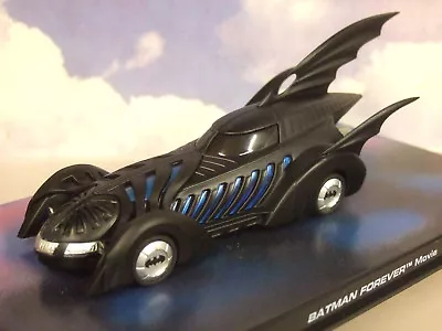 Buy Superb Eaglemoss Batman Automobilia 1/43 Diecast Batmobile From Batman Forever • 13.95£