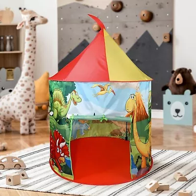 Buy Kids Dinosaur Pop Up Play Tent House Indoor Outdoor Playhouse Portable Fun Toys • 17.99£