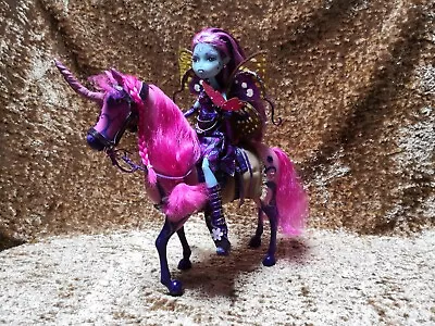 Buy 1 Monster High Doll KIYOMI FeemitWings +1 Barbie Horse With Saddle Elf Rider • 59.69£