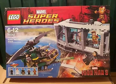 Buy LEGO MARVEL SUPER HEROES 76007 / Iron Man Malibu Mansion Attack /NEW✔️ BOX WEAR✔ • 79.90£