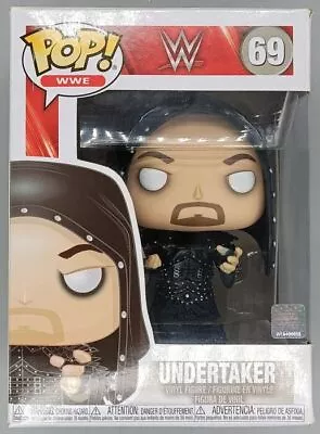 Buy #69 The Undertaker (Hooded) - WWE Damaged Box Funko POP With Protector • 14.99£