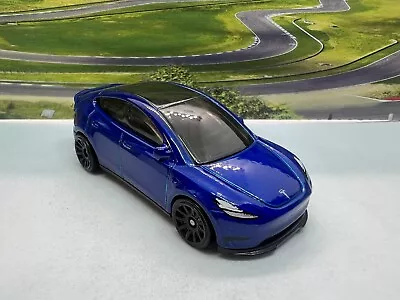 Buy Hot Wheels Tesla Model Y Blue • 3£