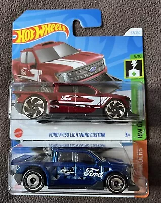 Buy Hot Wheels Ford F-150 Lightning Custom X2 • 3£