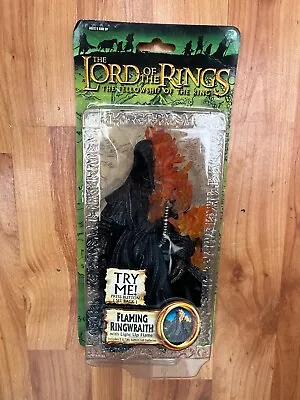 Buy Bnib Lord Of The Rings Flaming Ringwraith Toy Biz Figure Fellowship Series • 39.99£