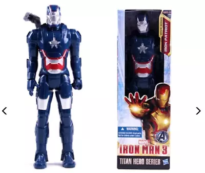 Buy Marvel Iron Man 3 Patriot Action Figure 12 Inch 30cm Avengers Hasbro • 6.99£
