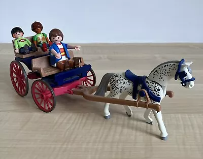 Buy Playmobil 3x People, Horse And Carriage • 5.99£