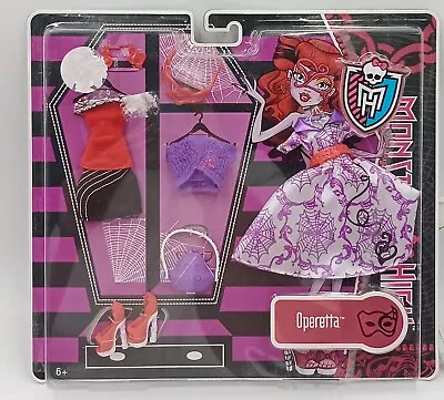 Buy Monster High Operetta Deluxe Fashion Pack 2012 Outfit Mattel Y0405 Nrfb • 75.87£