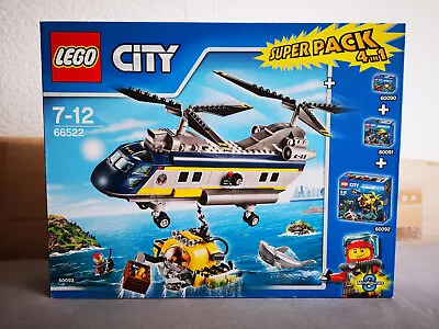Buy LEGO City 66522 Deep Sea Explorers Super Pack Sealed/MISB!! Collection Resolution!! • 14.75£