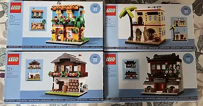 Buy LEGO Houses Of The World :1 2 3 4 (40583 40590 40594 40599) BRAND NEW / SEALED • 115£