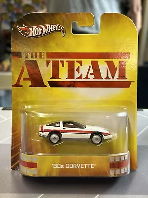 Buy Hot Wheels Premium The A Team  '80s Corvette Retro Entertainment • 54.99£