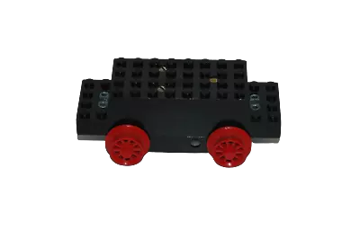 Buy Lego® 12V TRAIN Railway Motor OLD Version In BLACK Wheels RED • 47.41£