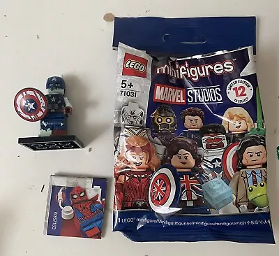 Buy LEGO Zombie Captain America Minifigure Marvel Studios Blind Bag • 3.99£