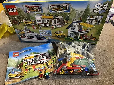 Buy Lego 3 In 1 Creator Vacation Getaways 31052 Camper Van Minifigs Box Instructions • 35£