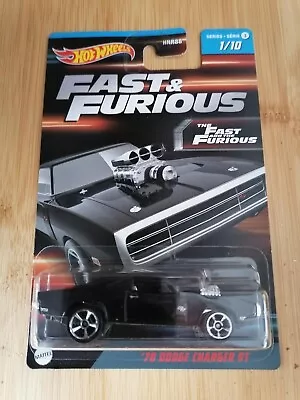 Hot Wheels FAST AND FURIOUS Box 5 Modelos Coche Dodge Charger Toyota Supra  Mustang Aston Martin - Escala 1:64 - HND08