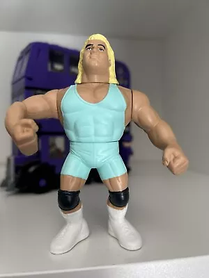 Buy WWF/WWE Hasbro Retro Custom Mr Perfect Blue • 25£