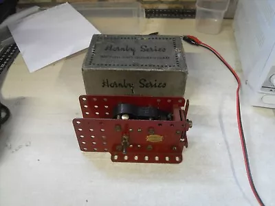 Buy Hornby Series Meccano 1930's 6 Volt Reversing Motor Tested And Working With Box • 50£