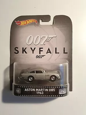 Buy Hot Wheels Retro Entertainment Aston Martin DB5, Skyfall, 007, 1:64 • 22£