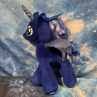 Buy Build A Bear My Little Pony Princess Luna Unicorn Blue 16” Plush • 9.99£