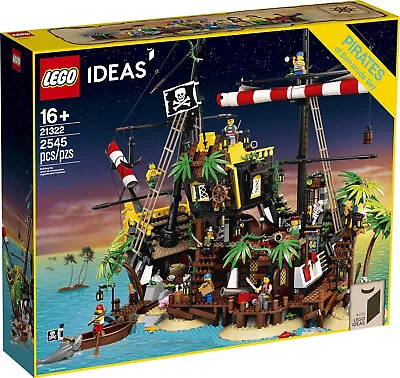 Buy LEGO 21322 Ideas Pirates Of Barracuda Bay RARE Brand New Sealed Set • 285£