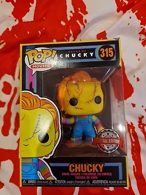 Buy Blacklight Chucky Funko Pop Vinyl Figure Childs Play Horror Black Light #315 • 11£