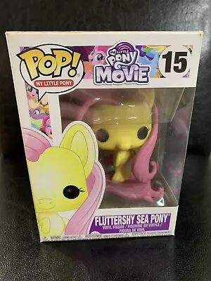 Buy Funko Pop! My Little Pony The Movie Fluttershy Sea Pony #15 Vinyl Figure  • 13.99£