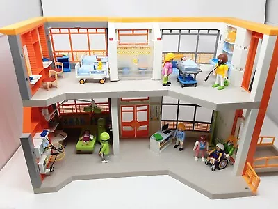 Buy Playmobil 6657 Furnished Children's Hospital - Nearly Complete + Extras • 49.95£