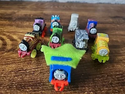 Buy Bundle Of 9 Thomas The Tank Engine Mini Trains GULLANE Thomas Ltd MATTEL • 3.99£